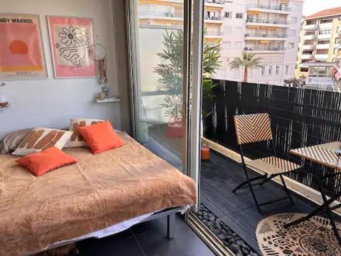 Elegant T2 Clim & Balcon - Plein Centre 칸느 외부 사진